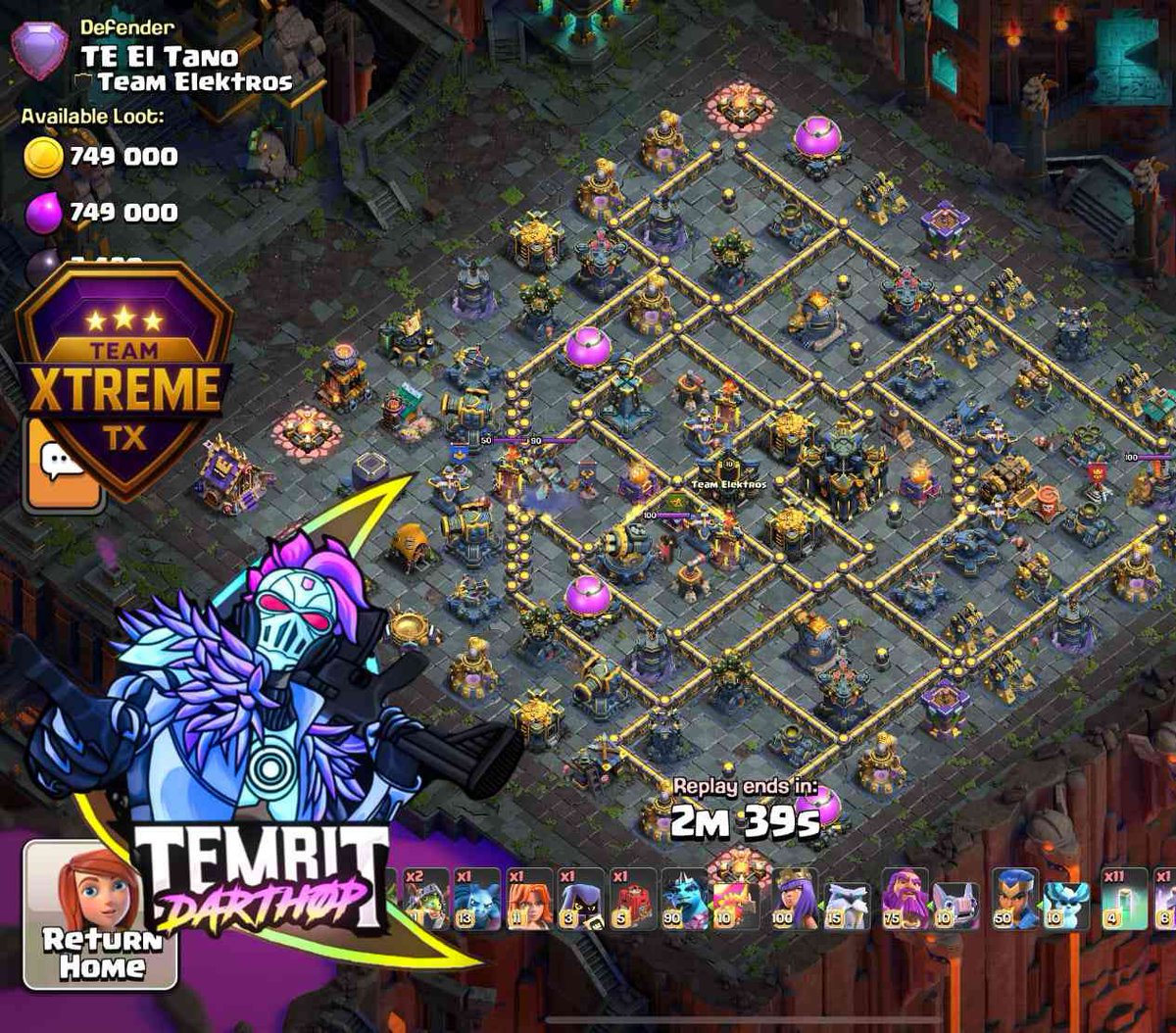 🔹Itzu :-
link.clashofclans.com/en?action=Open…
🔸Yatta❤Rula :-
link.clashofclans.com/en?action=Open…
🔹Rula♦Theon :-
link.clashofclans.com/en?action=Open…
🔸TE EL Tano :-
link.clashofclans.com/en?action=Open…
Like 🔁 For More Top Bases
#ClashOfClans #legendbases #tx