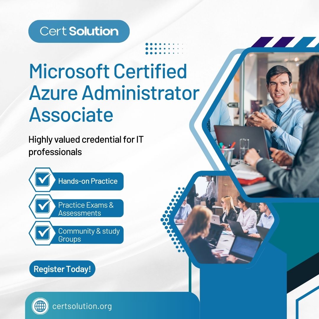 certsolution's tweet image. Supercharge your IT career with the Microsoft Certified: Azure Administrator Associate certification! ☁️ Ready to level up?

certsolution.org

#certsolution #Azure