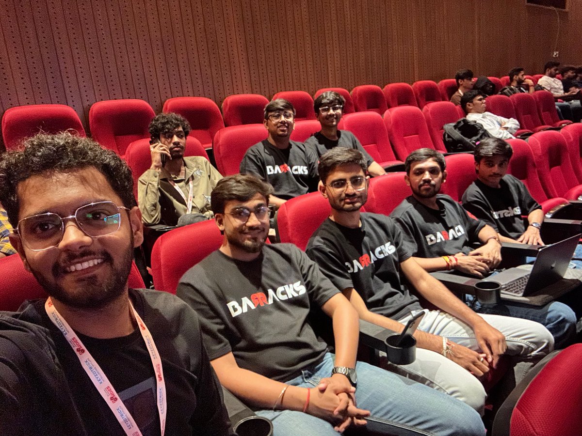 Day 2 at <a href="/bsidesahmedabad/">Security BSides Ahmedabad</a> 🚀 Got to connect with the brilliant <a href="/BarracksArmy/">Barracks</a> inspiring conversations and great energy! 💻✨ #CyberSecurity #BugBounty #BSidesahmedabad