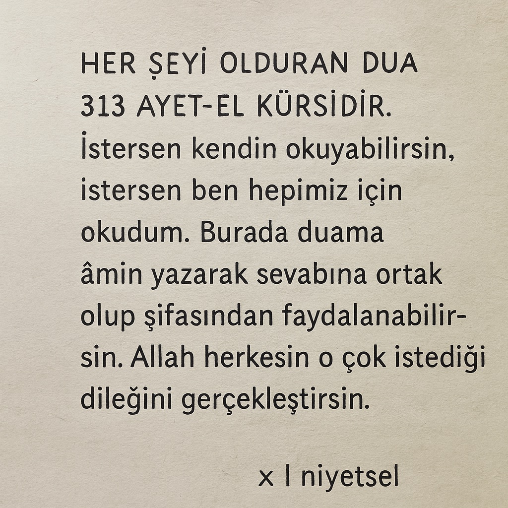 Niyetsel tweet media