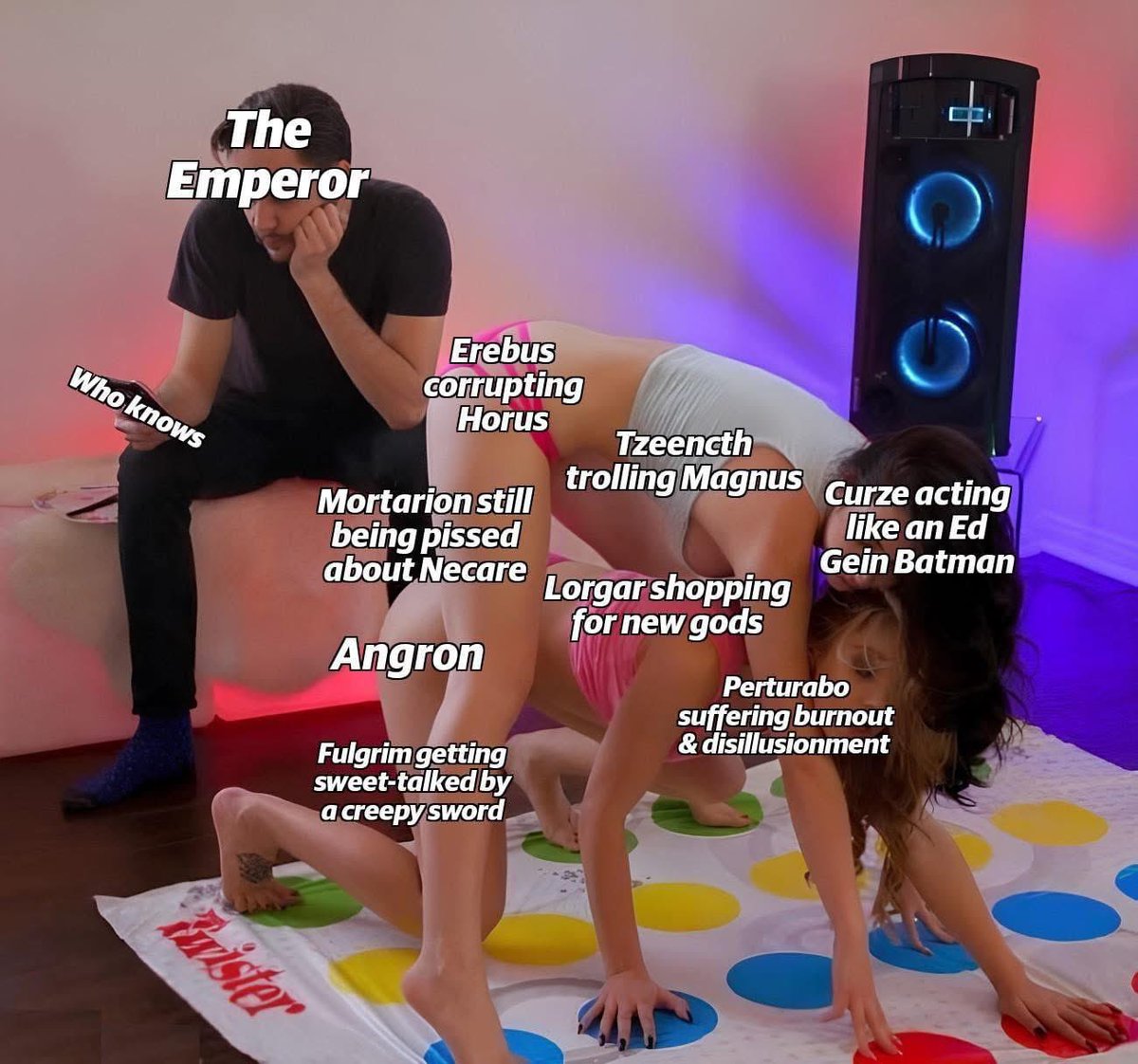 Lorgar Aurelian tweet media