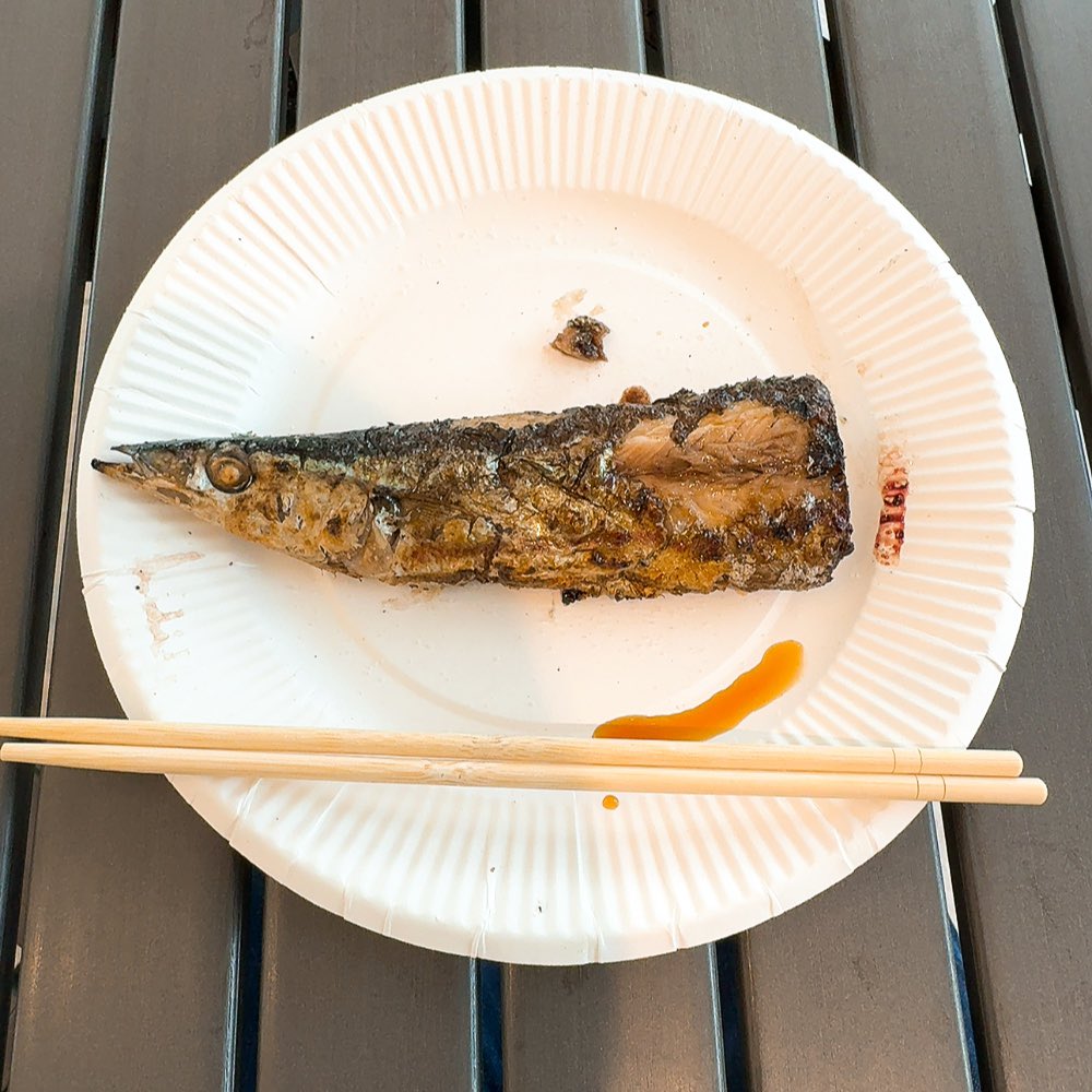 豊洲 千客万来で開催の「サンマ祭り」に参加！
さんまを半尾頂いて、自分で焼いて…焼き加減はスタッフの方がアドバイスをくれたのでいい具合に。脂が乗ってておいしかったです🫶
#豊洲千客万来 #サンマ祭り
toyosu-senkyakubanrai.jp/eventnews/sanma