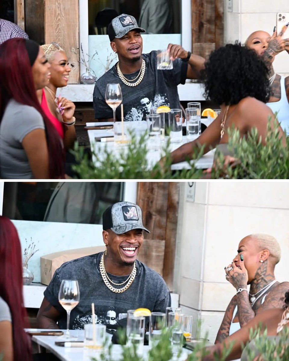 🇺🇸 Le rappeur #NeYo est sorti faire du shopping avec ses 4 épouses et expose sa polygamie amoureuse au magasin SKIMS de Kim Kardashian à Los Angeles.