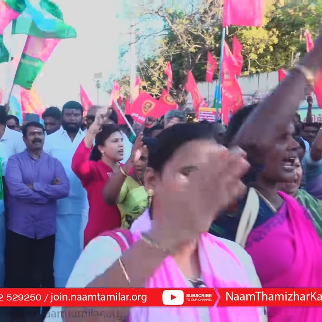 NTK's Panchamar Land Retrieval Protest Walk on 16/3/2025! No one is running blind. Everyone is there for a cause. No media reported this event, not even a single post. This is what revolution is. The media fears us.