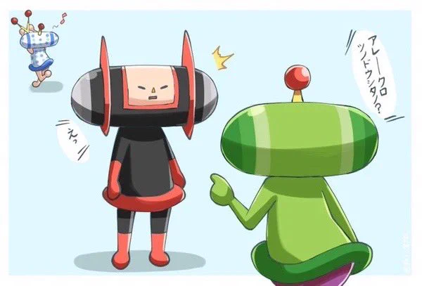 塊魂 ジュンにツノ取られクロ