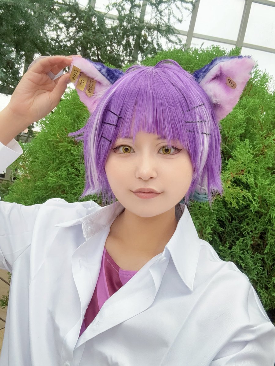 しれっと♣️といました🐱
念願のﾁｪｰﾆﾔ楽しすぎた🐱🐱
 #秋田コス港