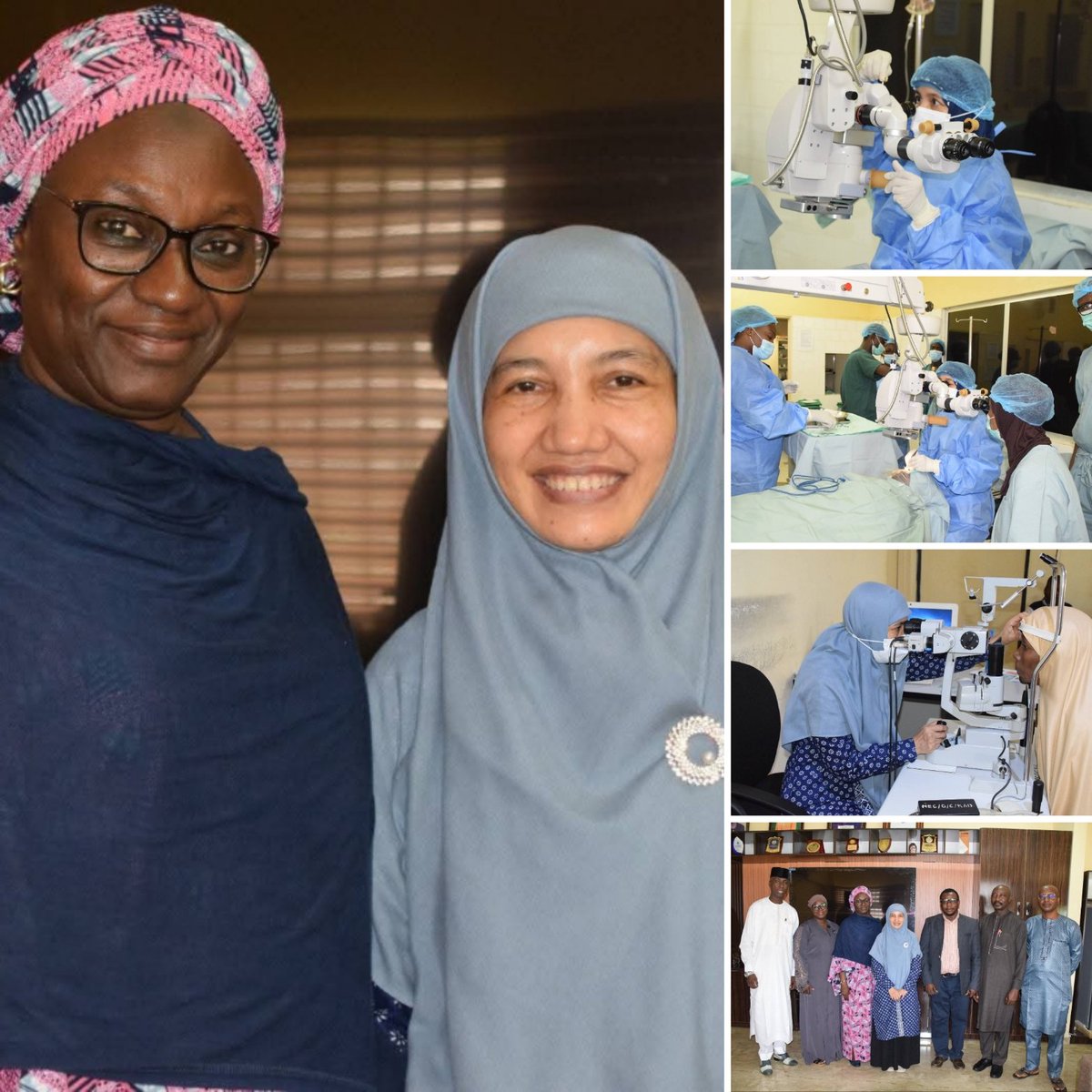 neckaduna's tweet photo. VGI Inventor Does Implant At NEC The inventor of the Virna Glaucoma Implant (VGI), Associate Prof. Virna Oktariana(Indonesia) was at the National Eye Centre (NEC), recently during which she performed a number of Glaucoma Valve Implants free on some patients using her valve. https://t.co/o2mpEZkTeI
