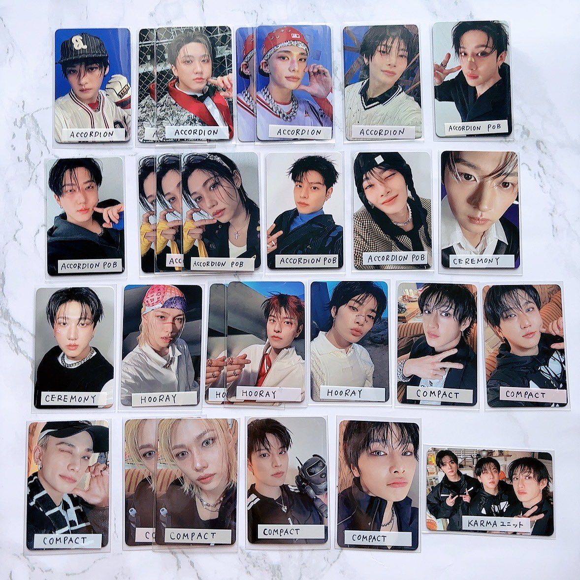 Straykids karma ハン　US限定 特典 アメリカ　トレカ straykids KARMA target ハン 特典 トレカ - メルカリ