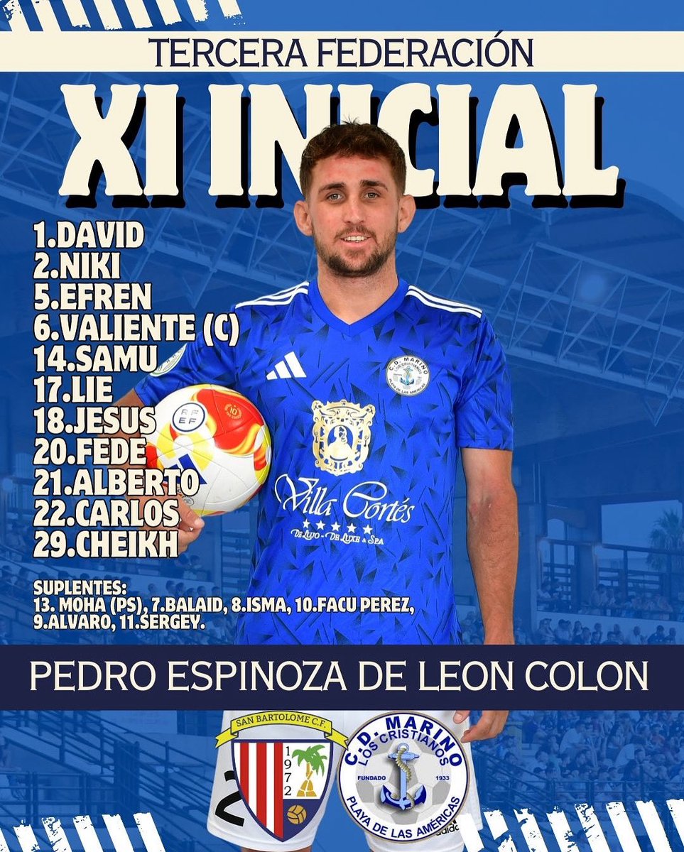 XI INICIAL 🤩💙

🆚 @san_bartolomecf