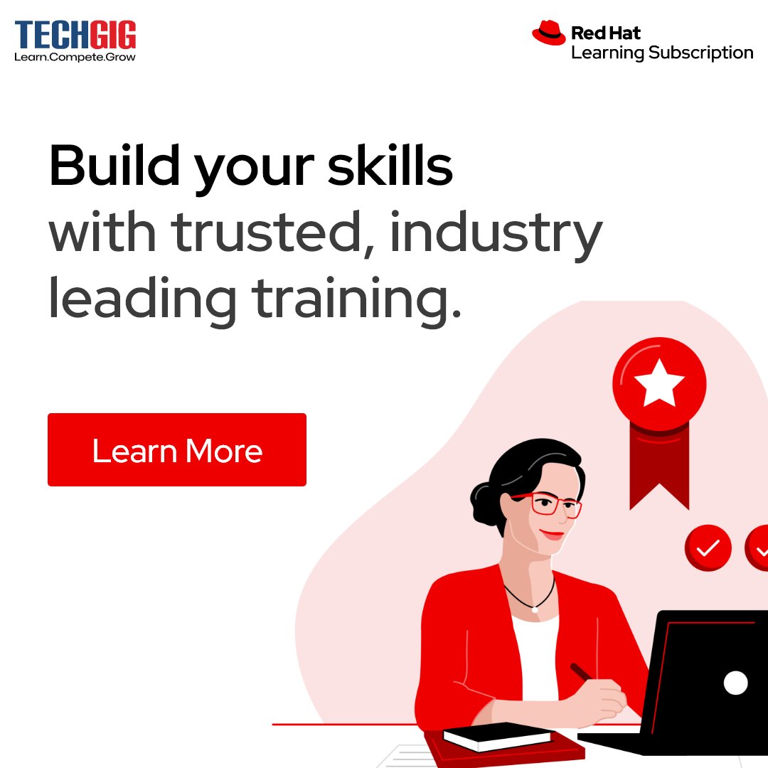 Take your career to the next level with trusted, industry-leading <a href="/RedHat/">Red Hat</a>  training.

Master new skills, stay ahead in tech, and gain certifications that matter.

Don’t wait- Register Now and start your free trial today!

redhat.com/en/services/tr…