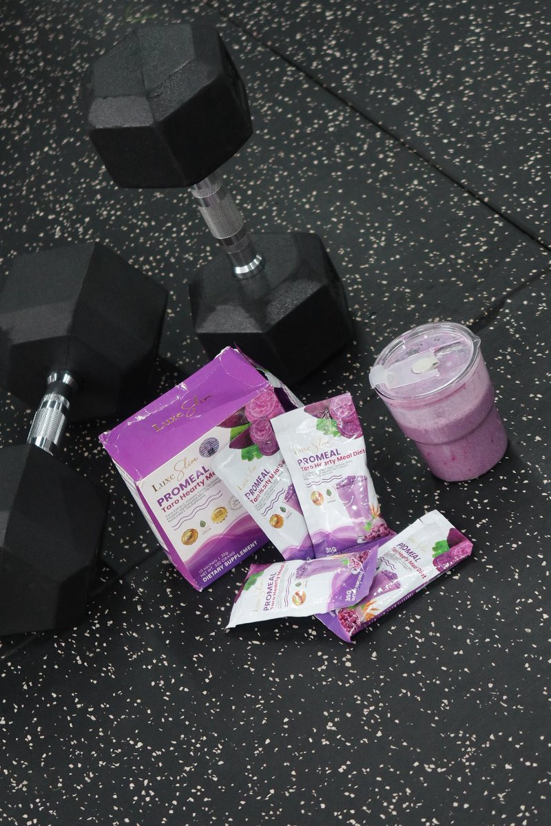Staying fueled and feeling light 💜 

Loving this Luxe Slim Promeal Taro Hearty Meal Diet! Perfect for keeping me energized without the heavy feeling 💪🏼 

#LuxeSlim
#LuxeYourLifestyle 
#luxebeautyandwellness