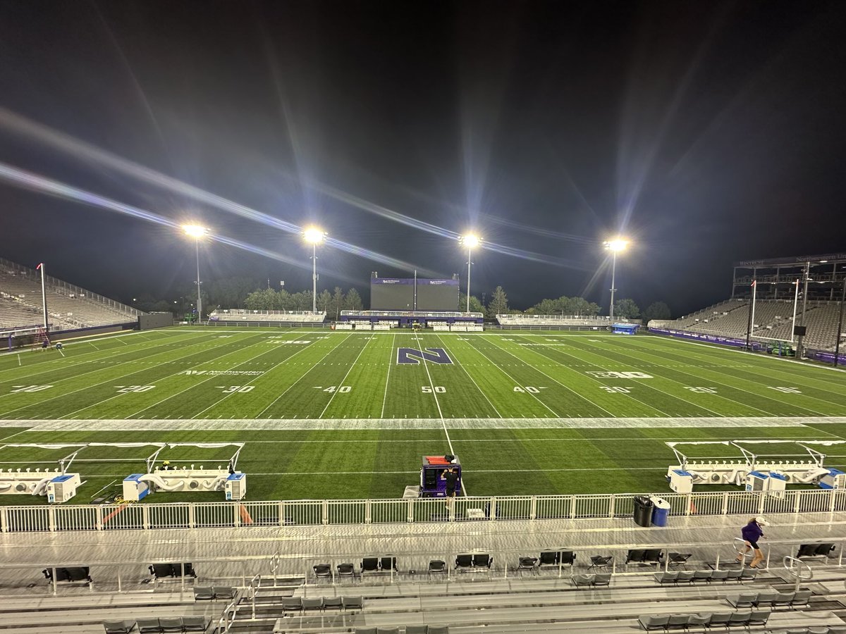 Good morning from Northwestern! #GoDucks