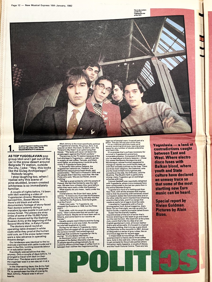 NME 1980s tweet media