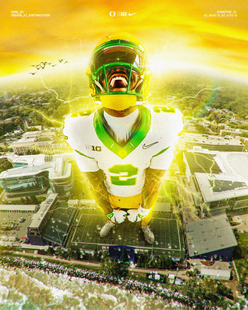 Bring the energy. 

It's @OregonFootball gameday. #GoDucks