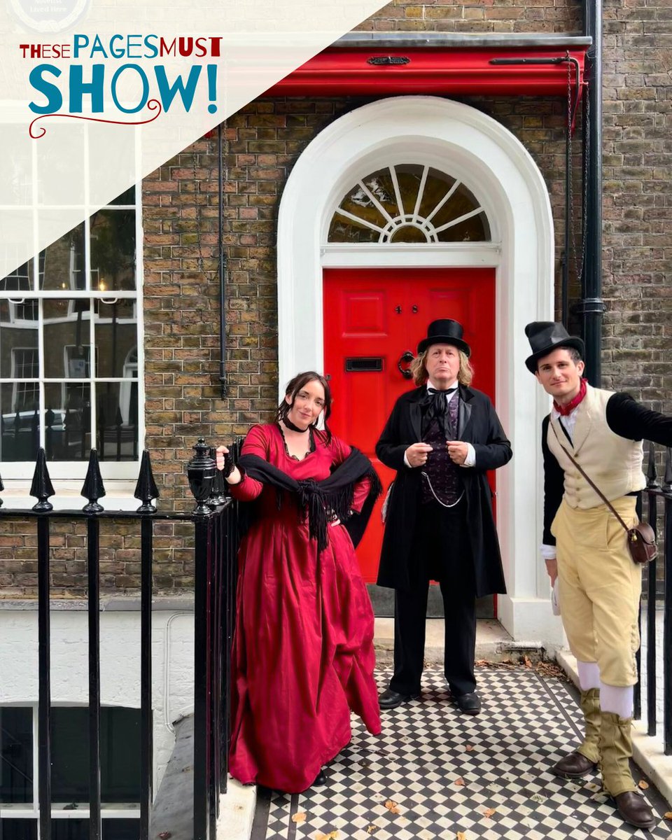 Coming up! 

We'll be joined by three Dickensian characters who'll be on hand to welcome you into the historic home of Charles Dickens. 

Nancy, Scrooge and Sam Weller will be at Doughty Street from 1pm to 5pm (last entry is at 4pm), today and tomorrow!

Come and say hello!