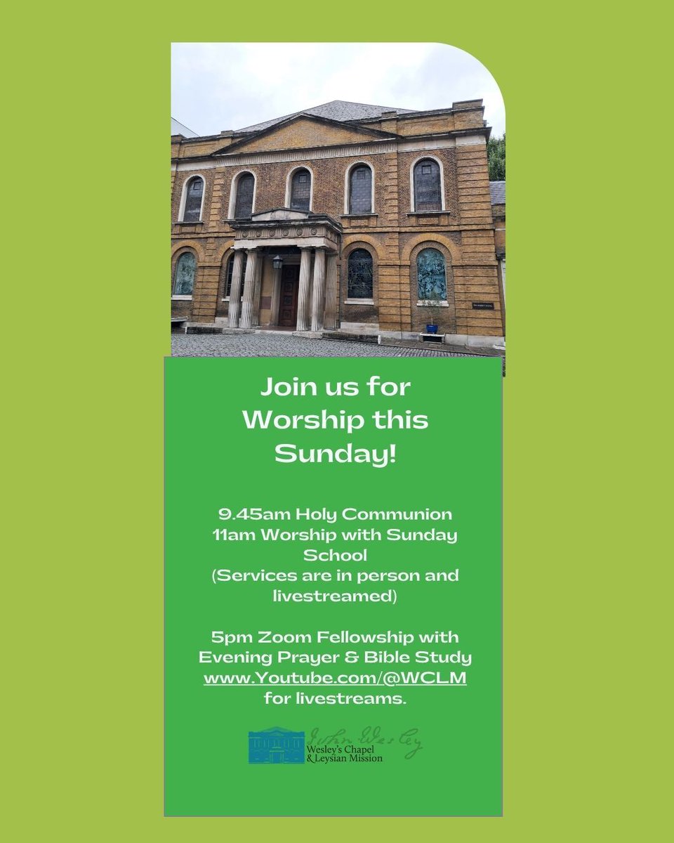 Today we're open until 4pm
Tomorrow we will meet to worship God.
All are welcome here.