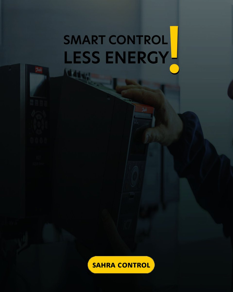 SahraControl's tweet image. ⚡ Smart Control, Less Energy!

💡With @Danfoss  VFDs, you gain the power to save energy, extend equipment lifetime, and enhance performance.

📞 Contact us: info@sahracontrol.com
| 920009204
-
#danfoss #vfd #energysaving #sahracontrol #Automation  #Saudivision2030