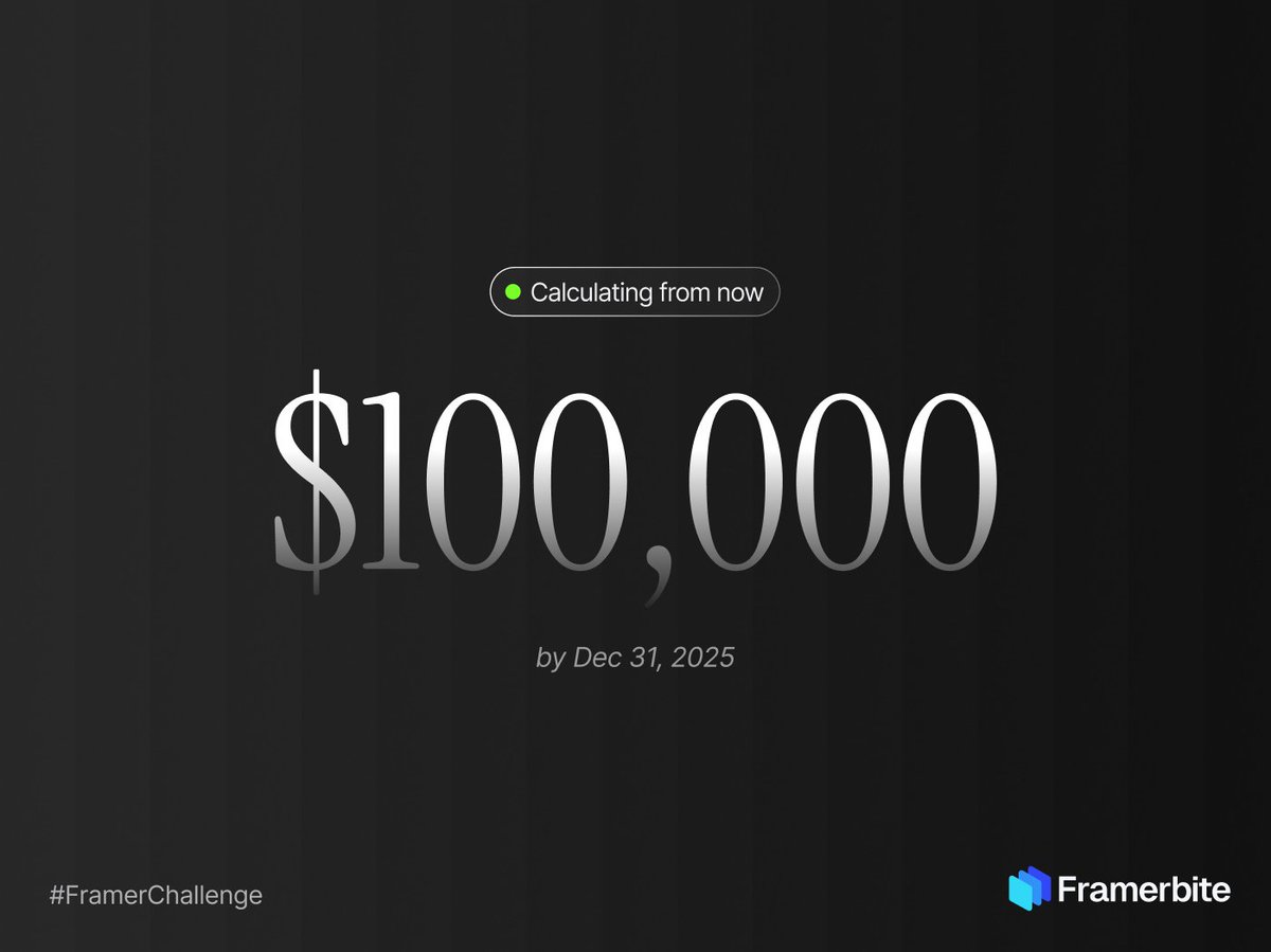 We are joining the #FramerChallenge 

If we hit $100k by Dec 31 (calculating from today), we will donate the full bonus to orphanage and charity in Bangladesh. 

If we don't hit, we will still donate $1,000 from our side.

We will only calculate earnings from templates, partner