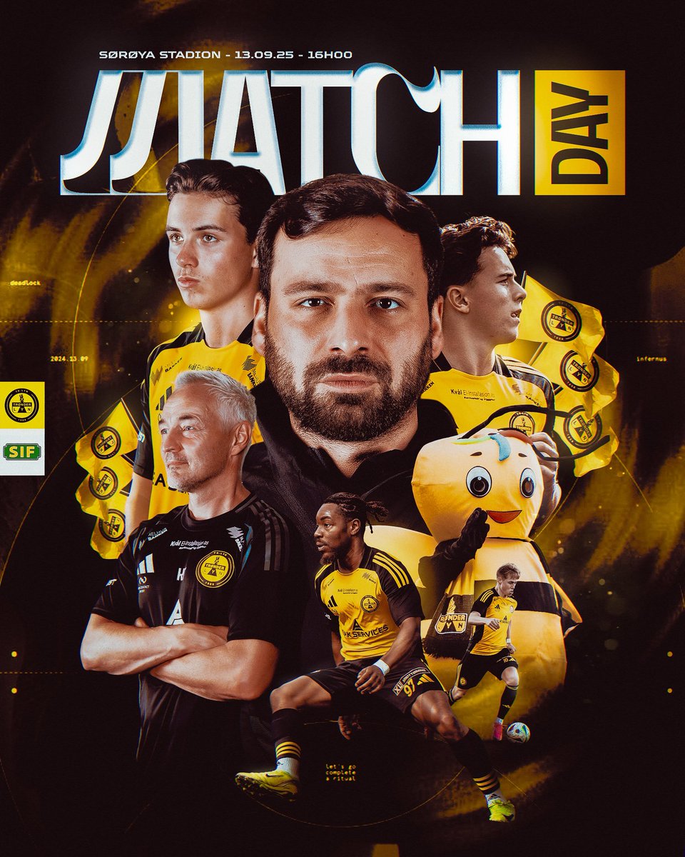 𝗜𝗧’𝗦 𝗠𝗔𝗧𝗖𝗛𝗗𝗔𝗬

🏟️ Sørøya Stadion
📲 Direktesport &amp; Tv2 Play
💛 Vi spiller i gult «𝑬𝒍 𝒓𝒂𝒚𝒐»
⌚️ Avspark 16:00

#trlynsr2025