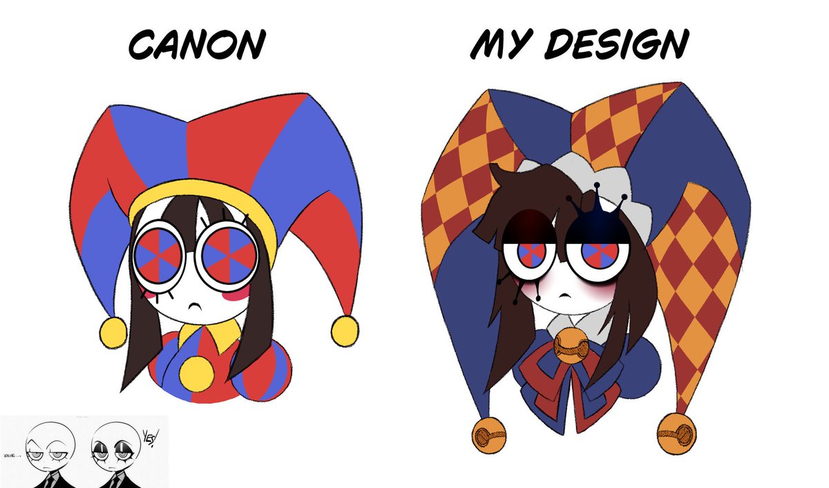 Just wanna draw the precious cutie in my way

[Can't find the old meme tweet]

#TheAmazingDigitalCircus #TADC #Pomni