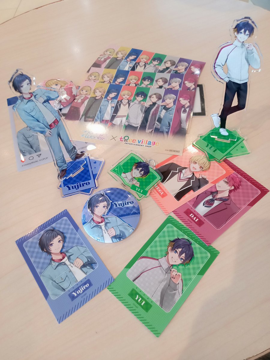 Mipukun2's tweet image. ８月にTreeVillageのハニワコラボ行ってきました🤗
2022年に好きなアニメの声優さんと同じでYUI君好きになりました🤭(主に)
是非、仲良くして下さい🫶
#TreeVillage 
#TreeVillageTokyo
#HoneyWorks
#TreeVillageHoneyWorksコラボ
#コラボ
#LIPLIP
#FuruThrottle4
#FT4
#YUI
#勇次郎
#推し
#推し活