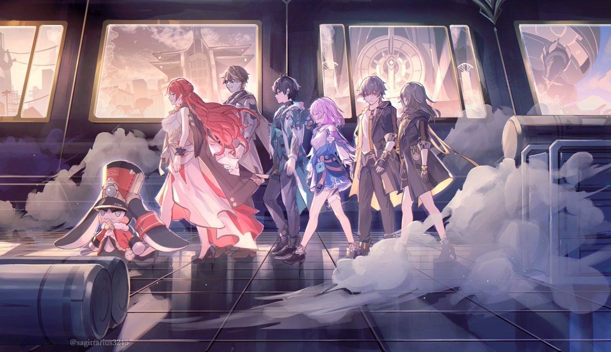 列車組😭😭丹恒😭なの😭 3.6気になりすぎる
#崩壊スターレイル 　#HonkaiStarRail