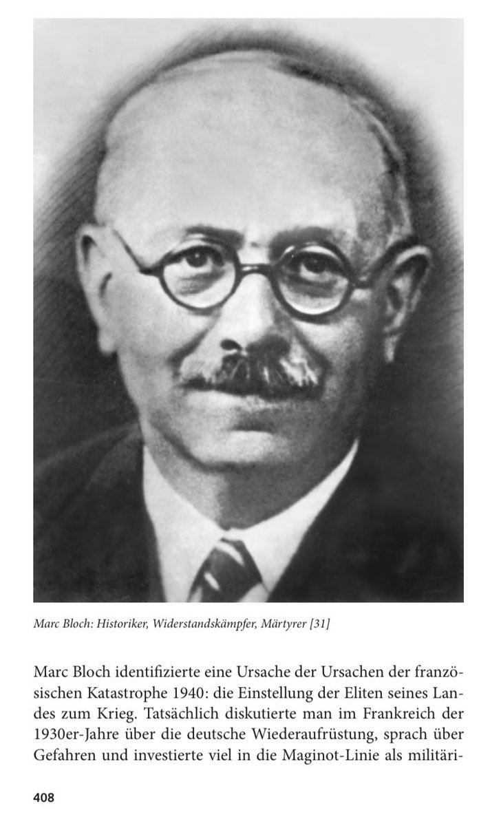 rumeliobserver's tweet image. Warnung @faznet @SchullerKonrad: Die EU ist erpressbar und gefährdet 👇

Dazu der Veteran, Historiker und Widerstandskämpfer Marc BLOCH, ermordet bei Lyon 1944:

“Marc Bloch identifizierte eine Ursache der Ursachen der franzö- sischen Katastrophe 1940: die Einstellung der Eliten…