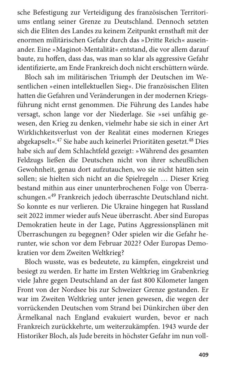 rumeliobserver's tweet image. Warnung @faznet @SchullerKonrad: Die EU ist erpressbar und gefährdet 👇

Dazu der Veteran, Historiker und Widerstandskämpfer Marc BLOCH, ermordet bei Lyon 1944:

“Marc Bloch identifizierte eine Ursache der Ursachen der franzö- sischen Katastrophe 1940: die Einstellung der Eliten…