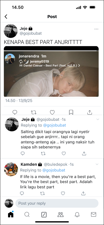 Paniknya mah ada banget sih