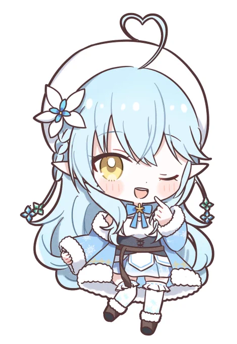 雪花ラミィ #LamyArt