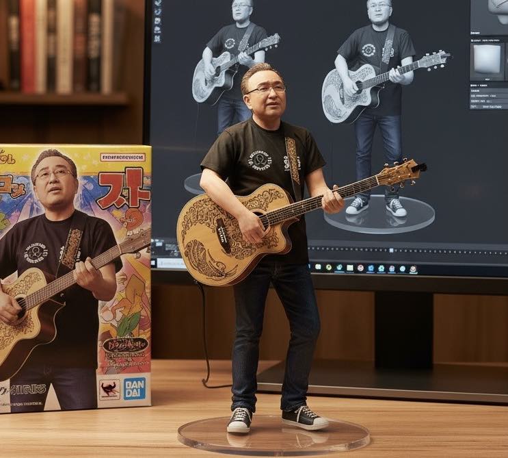 音楽仲間が作製してくれました😊