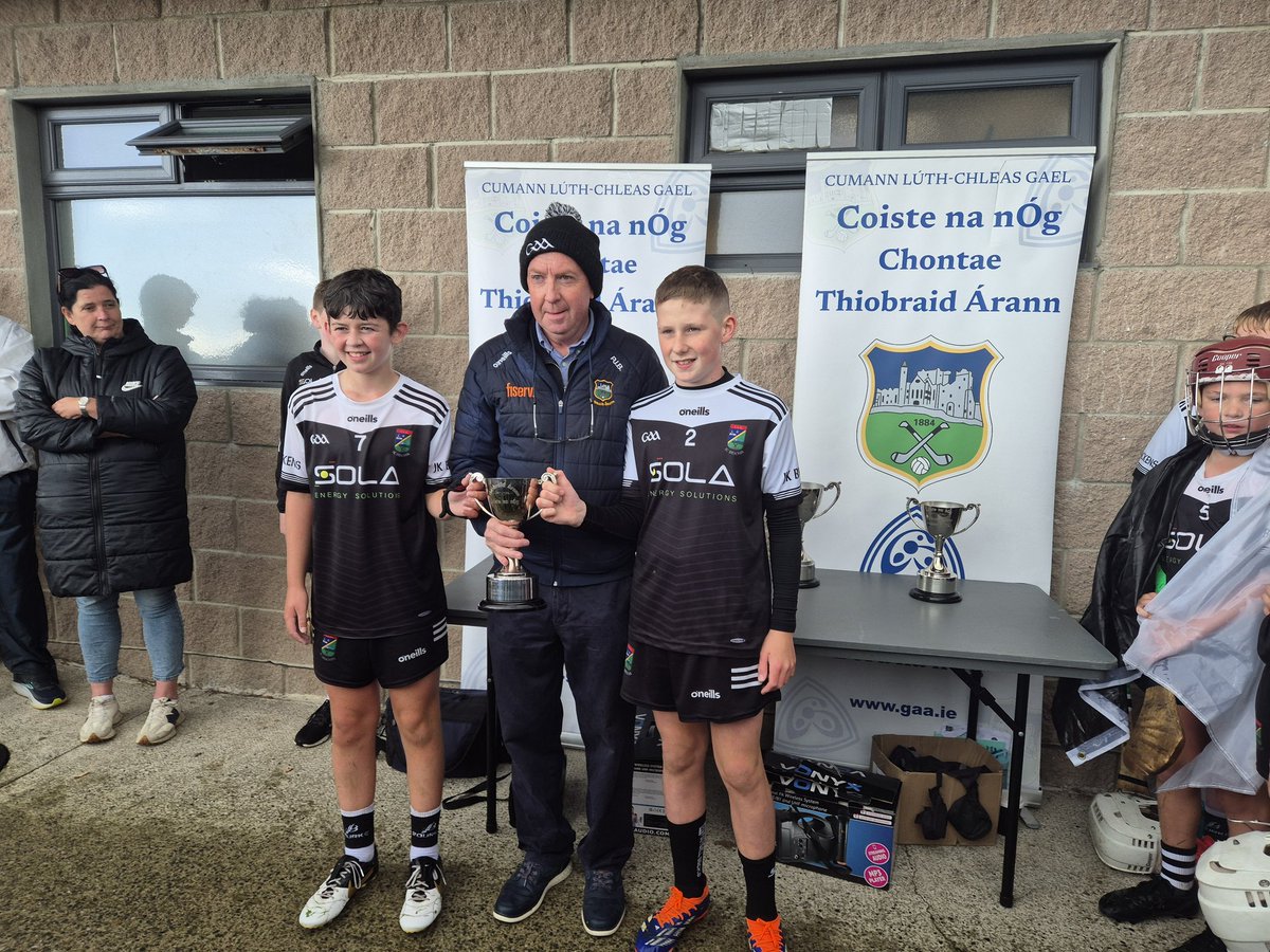 MidTipp_Coiste's tweet image. Congratulations to JK Brackens who were crowned County U13C champions this morning in a thrilling match.
@MidTipp_Coiste
@JKBrackensGAA
@TipperaryLive 
@TippFM @TippFM