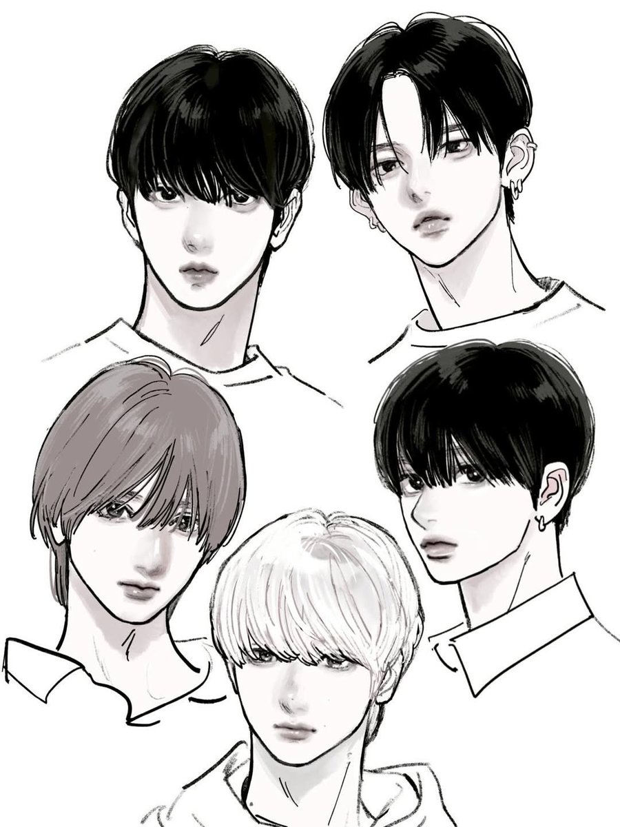 スビン→清楚系イケメン
ヨンジュン→ヤンチャ系イケメン
テヒョン→小悪魔系イケメン
ヒュニン→硬派系イケメン

ボムギュ→ヒロイン