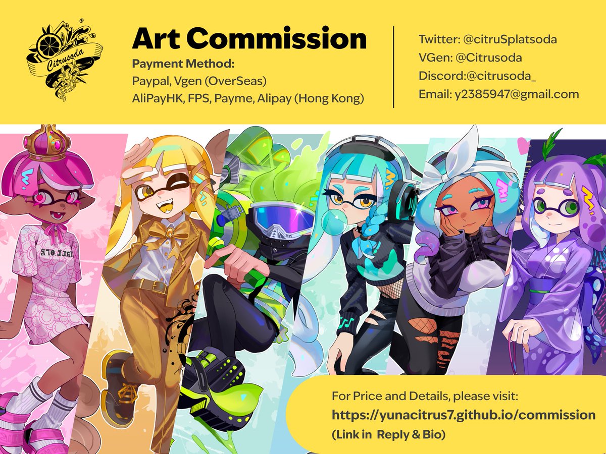 [Commission Details]

Please dm me for inquiries
If I do not respond within 24 hours, you may also reply to this post as a reminder. Thank you!