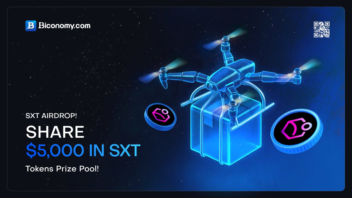 BiconomyCom's tweet image. 🚀 Share $5000 in $SXT Airdrop, Enjoy Welfare from #SpaceAndTime! 🚀

To thank all Biconomy.com global users for your long-term support and celebrate the listing of @SpaceandTimeDB, we are giving away $5,000 in $SXT to share with #airdrop participants!💎

📅Activity…