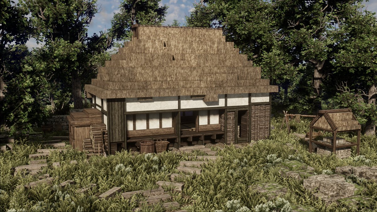 A Japanese Farmhouse 
#Minecraft #WeAreConquest