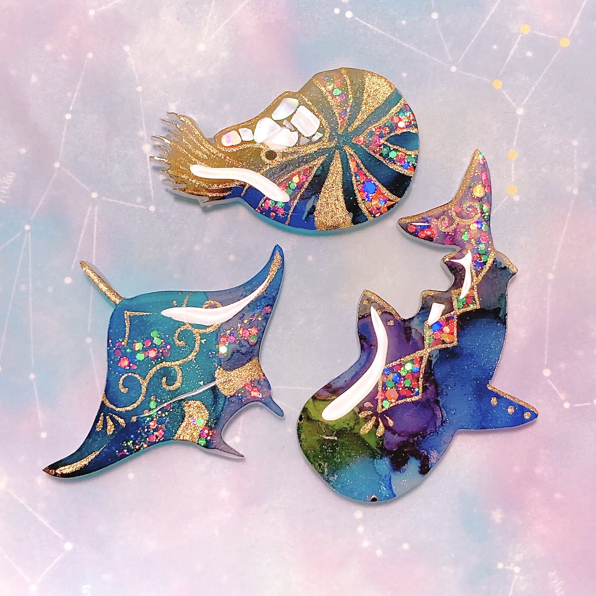 #ジンベイザメ #オウムガイ #オニイトマキエイ