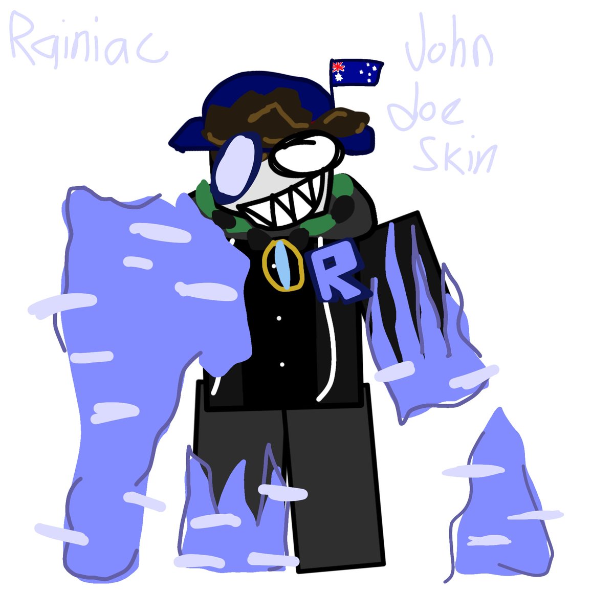 RainyDBread's tweet photo. A forsaken skin concept i made :P 

I dont expect much so its not as detailed as the rest https://t.co/TO5GxQDO05
