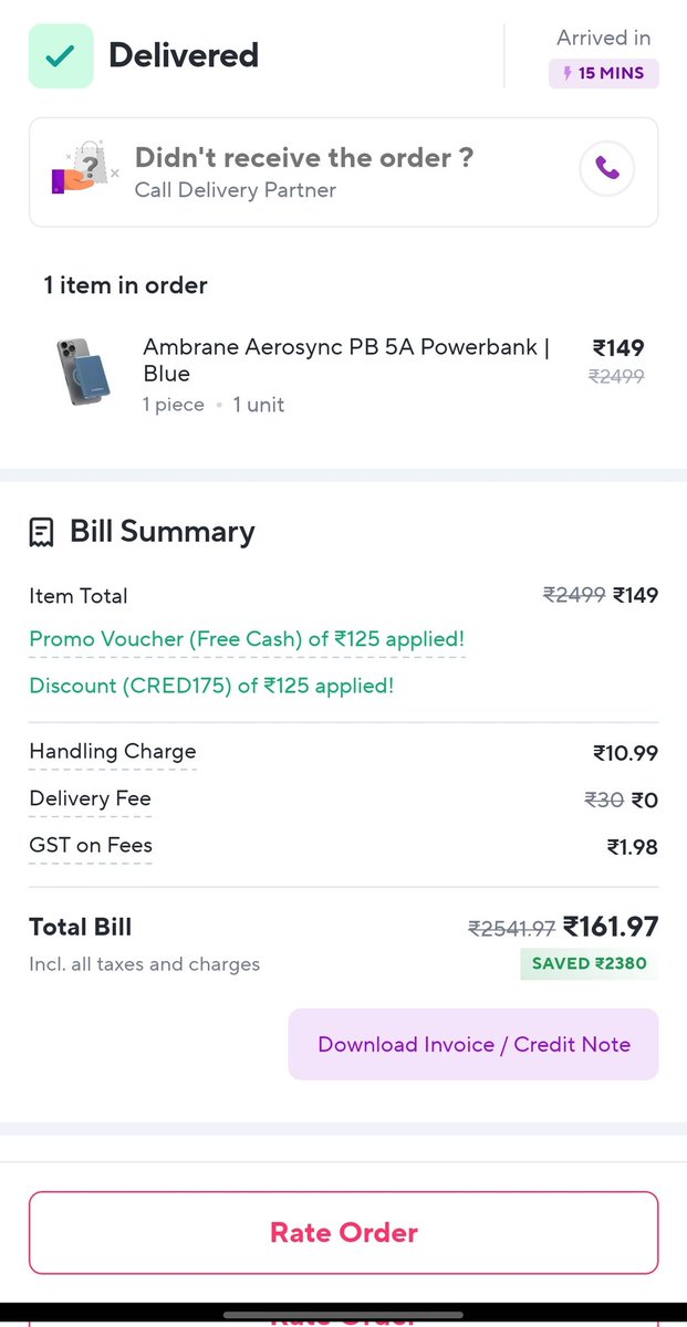 romilvats's tweet photo. @DealBeeOfficial Got it for only 162/- https://t.co/KGmBLpt5Yn