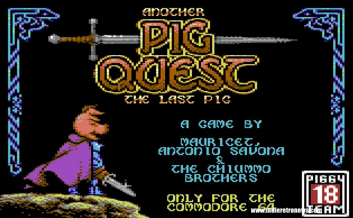 Indie_RetroNEWS's tweet image. Indie Retro News: Another Pig Quest - The Last Pig - Piggy18 Team is working on another C64 game, and it looks good! indieretronews.com/2025/09/anothe… #retrogaming #gaming #c64 #games #gamedev @RetroGamingRVG @TheRetroAsylum @ClassicReplay @hayesmaker64