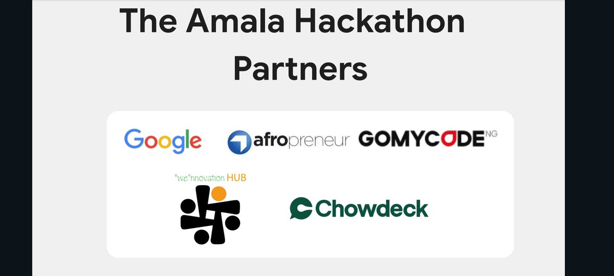 idrisayobello's tweet photo. The Amala Hackathon is live!
And our awesome friends at @chowdeck are keeping the hackers #FueledUp with amala all day
Big shout-out to our partners – @gdglagos, @wennovation, and @gomycode – for helping us turn this into more than just a hackathon… it’s a code & chow marathon!
May your commits be clean, your deploys bug-free,
and your plates forever filled with hot amala, gbegiri & ewedu.