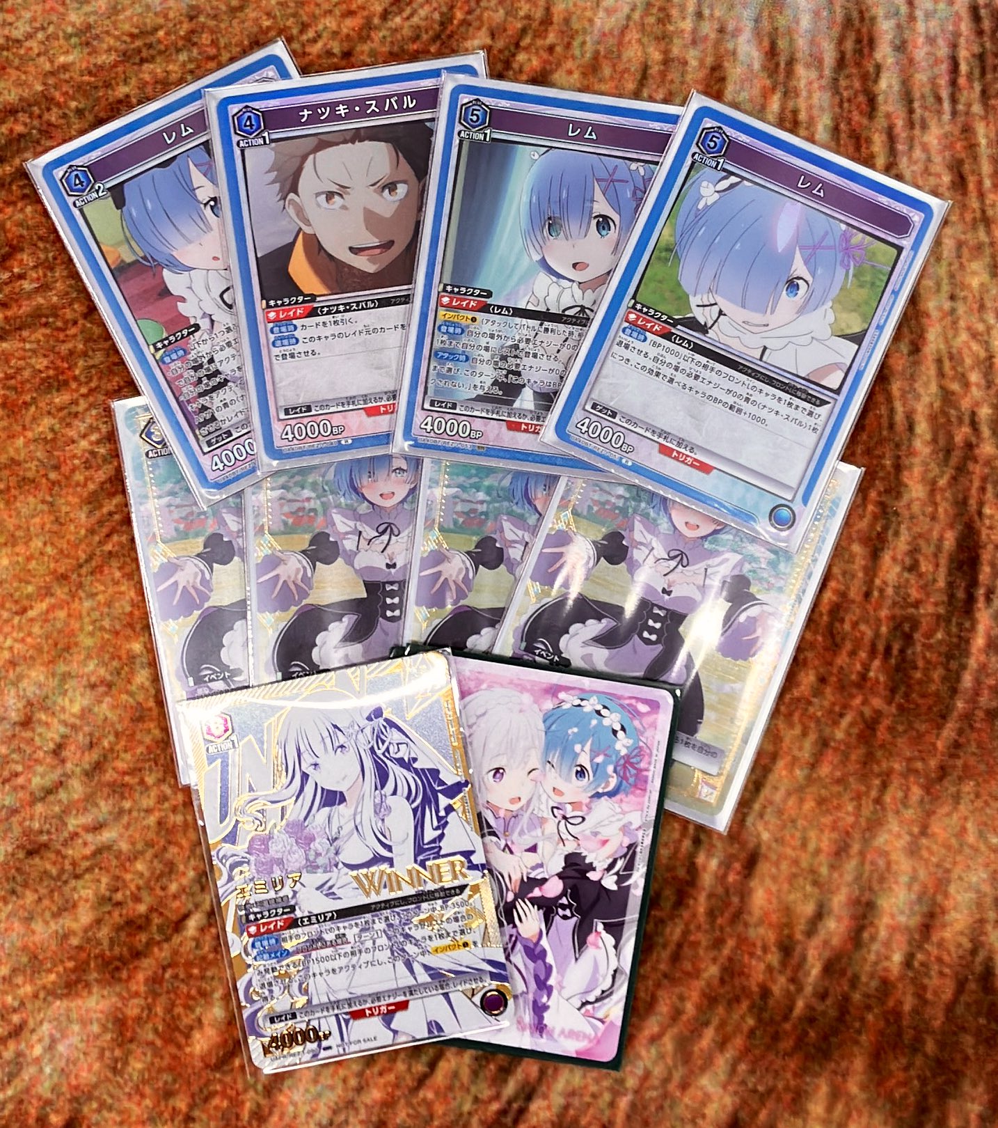 ユニオンアリーナ　青　レム　スバル　デッキ ユニオンアリーナ 青リゼロ レム スバル デッキ ユニオン