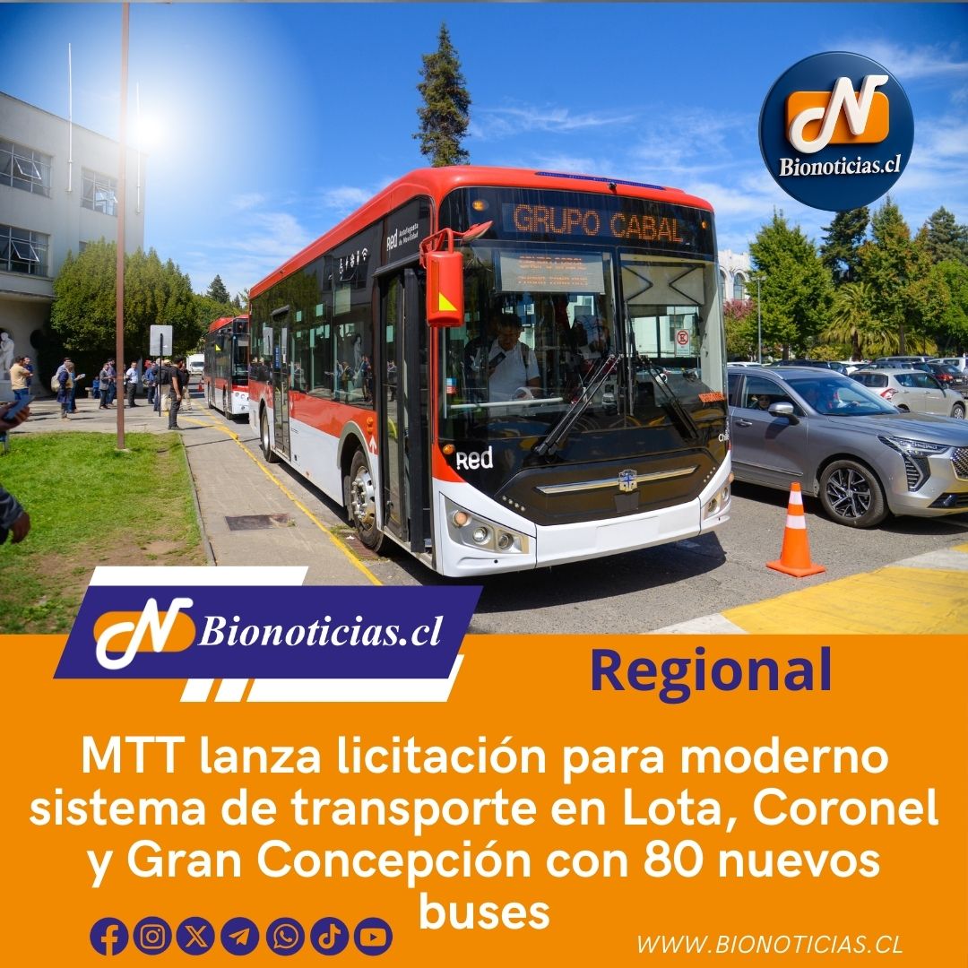 CHANDIAFER's tweet image. MTT lanza licitación para moderno sistema de transporte en Lota, Coronel y Gran Concepción con 80 nuevos buses
bionoticias.cl/mtt-lanza-lici… 
#TransportePúblico #Electromovilidad #GranConcepción #BiobíoAvanza #ChileSustentable