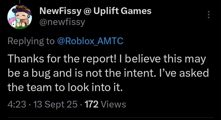 Thanks for everyone having my support, didn't expected it to blow up as much as it did. It has been noted by NewFissy and is being looked at.