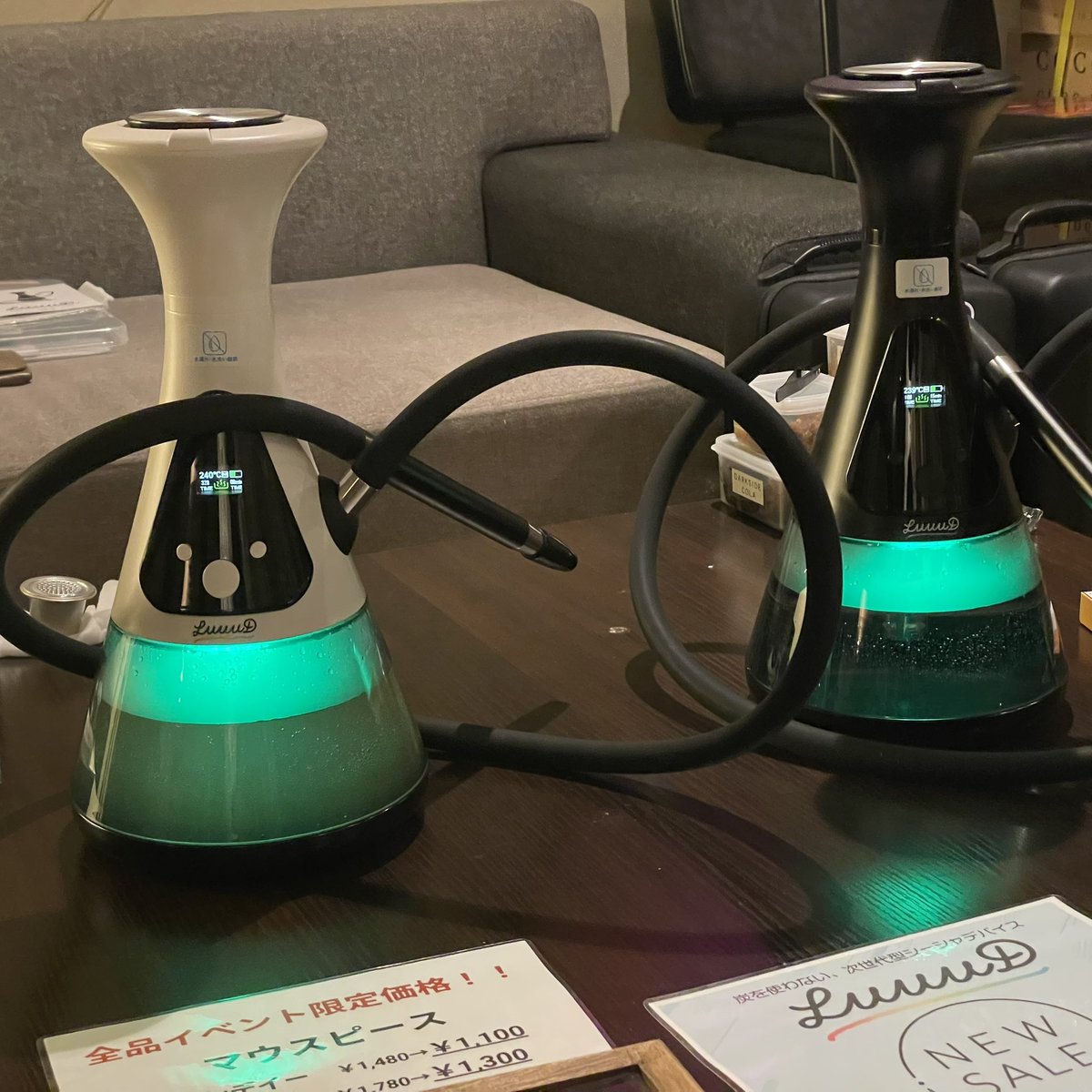 四谷三丁目(曙橋)にあるシーシャデッサン(<a href="/shisha_dessin/">シーシャデッサン(四谷三丁目・曙橋)</a> )さんにてLuuuD体験会23時頃まで開催中です✨
スタートからお客様にご来店いただき、体験していただいております！

ずっとお話しさせていただいていたのでポストが遅くなってしまいました💦
まだまだ元気に開催しております‼️