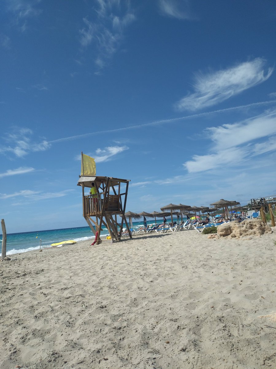 Chilling at the beach😎☀️#menorca