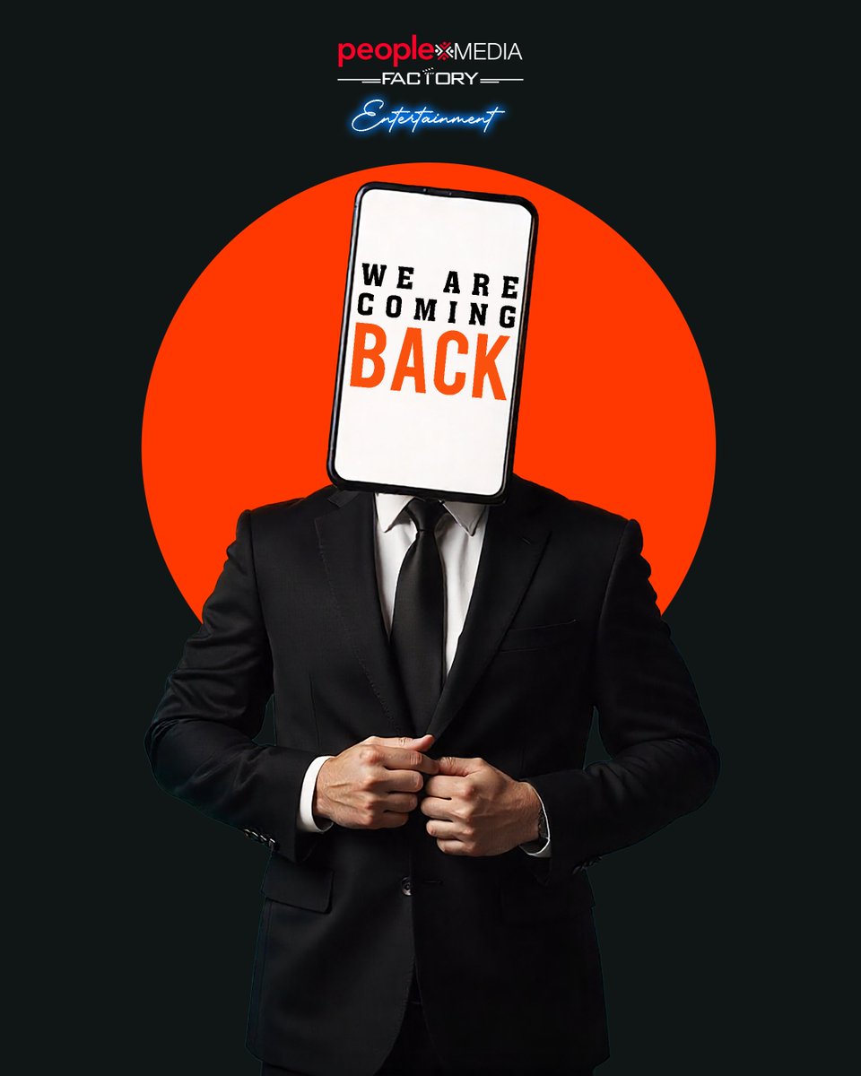 Get ready we’re back! 🥳

This time, we’re bringing you full-on fun and entertainment!🎭

Stay tuned.👀

#PeopleMediaFactoryEntertainment