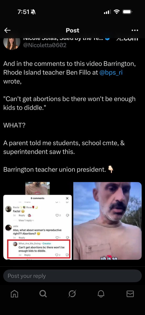 lxvelee_'s tweet photo. @ScottPresler Hi Scott, screenshot of just information on some people from RI that needs to be exposed! https://t.co/JtEPpDeGS4