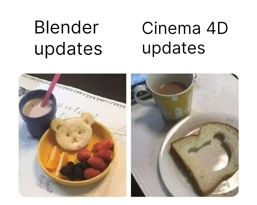 They also paused development of the redshift plugin for blender
