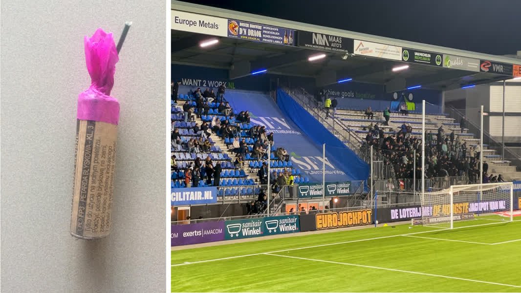 corradofr_'s tweet photo. ποΈ I Bosschenaar (23) opgepakt die illegaal vuurwerk richting FC Dordrecht-fans gooide
De knal was het 'startsein' voor ongeregeldheden. EΓ©n van de Dordt-stewards liep daarbij een zware hersenschudding op.
π΅βͺοΈ #dbodor π’βͺοΈ
Zie: https://t.co/mBfnlOCCko https://t.co/NH6Wyk5TGq